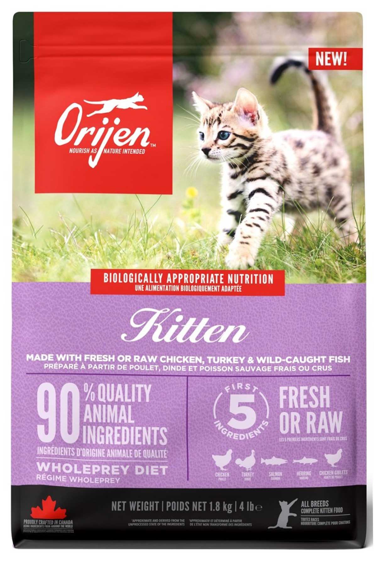 Orijen Kitten Kedi Maması 1,8kg