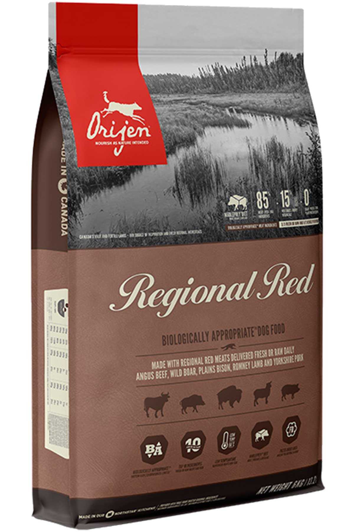 Orijen Regional Red Tahılsız Kırmızı Etli Yetişkin Köpek Maması 2kg