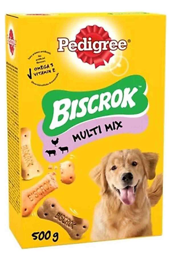 Pedigree Biscrok Multi Mix Köpek Ödül Bisküvisi 500gr