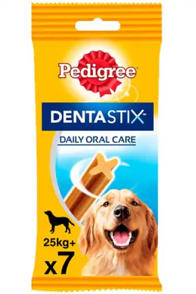 PEDIGRE - Pedigree Dentastix Büyük Irk Şerit Köpek Ödül Maması (7li) 270gr