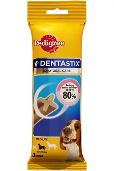 PEDIGRE - Pedigree Dentastix Orta Irk Köpek Ödül Maması 77gr