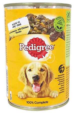 PEDIGRE - Pedigree Tavuk Etli Köpek Konservesi 400gr