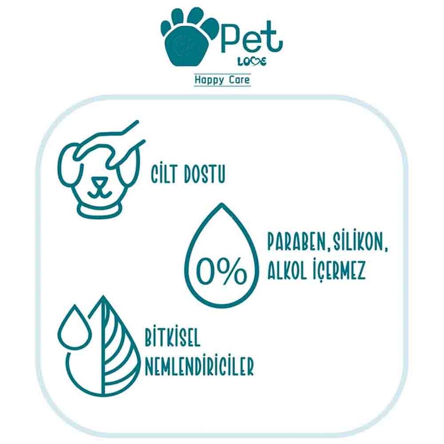 Pet Love Doğal Argan Yağlı 10-20kg Köpekler İçin Tüy Bakım Yağı 5x2,5ml