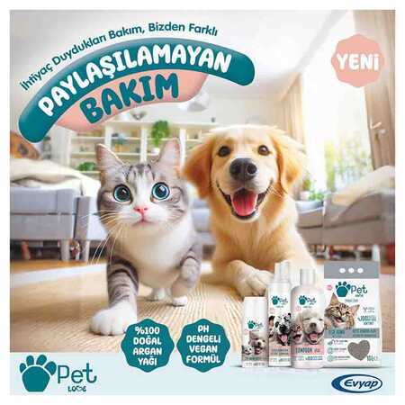 Pet Love Çilekli Köpük Şampuan 225ml - Thumbnail