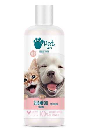 Pet Love Doğal Argan Yağlı Çilekli Şampuan 250ml - Thumbnail