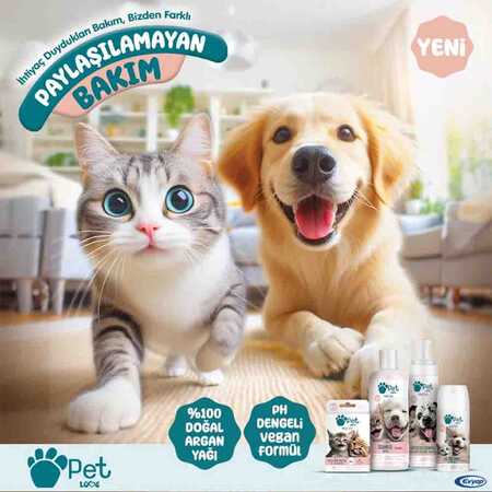 Pet Love Doğal Argan Yağlı Okyanus Kokulu Şampuan 250ml - Thumbnail