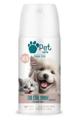 Pet Love Çikolatalı Tüy Bakım Spreyi 150ml - Thumbnail