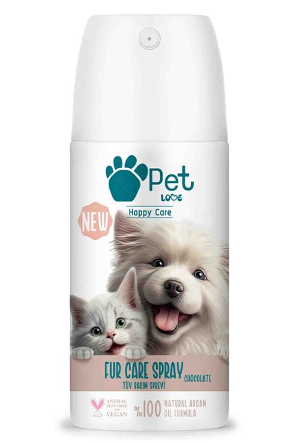 Pet Love Çikolatalı Tüy Bakım Spreyi 150ml