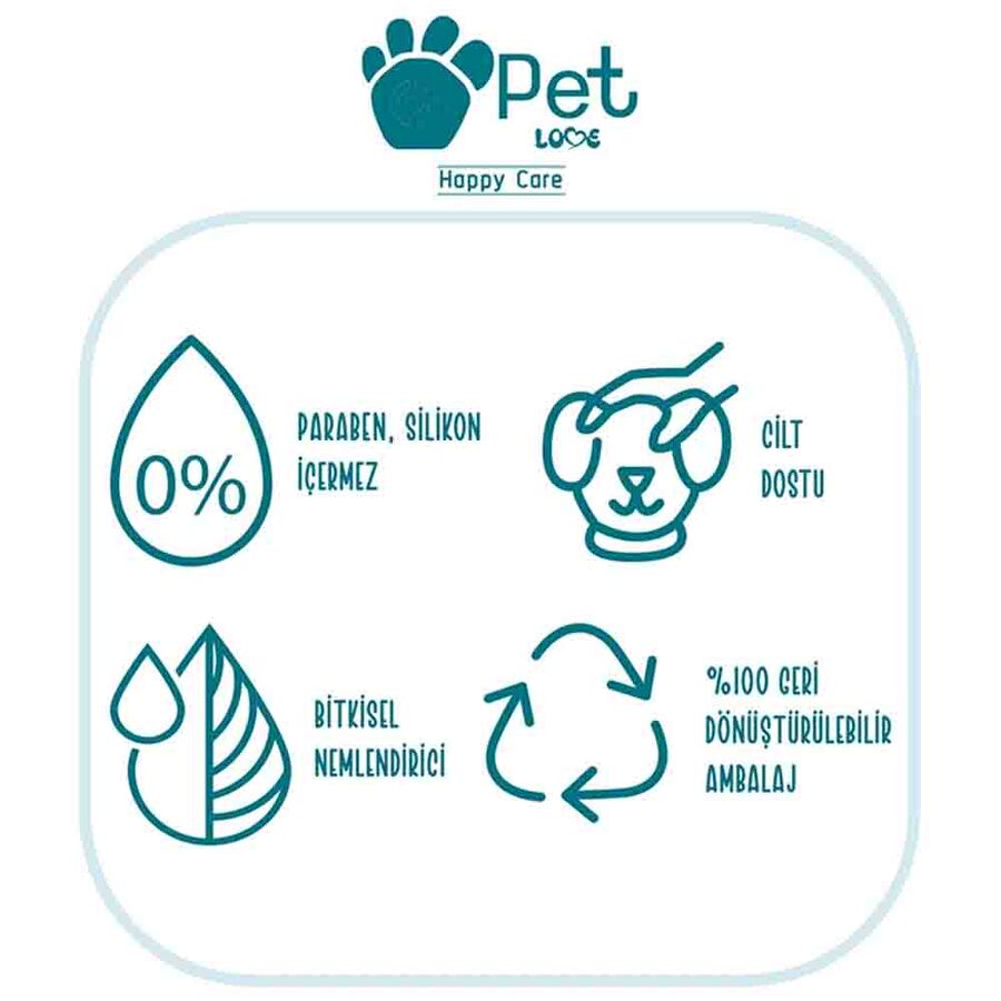 Pet Love Çikolatalı Tüy Bakım Spreyi 150ml