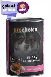 PRO CHOICE - Pro Choice Puppy Kuzulu Yavru Köpek Konserve Maması 12x400gr (12li)