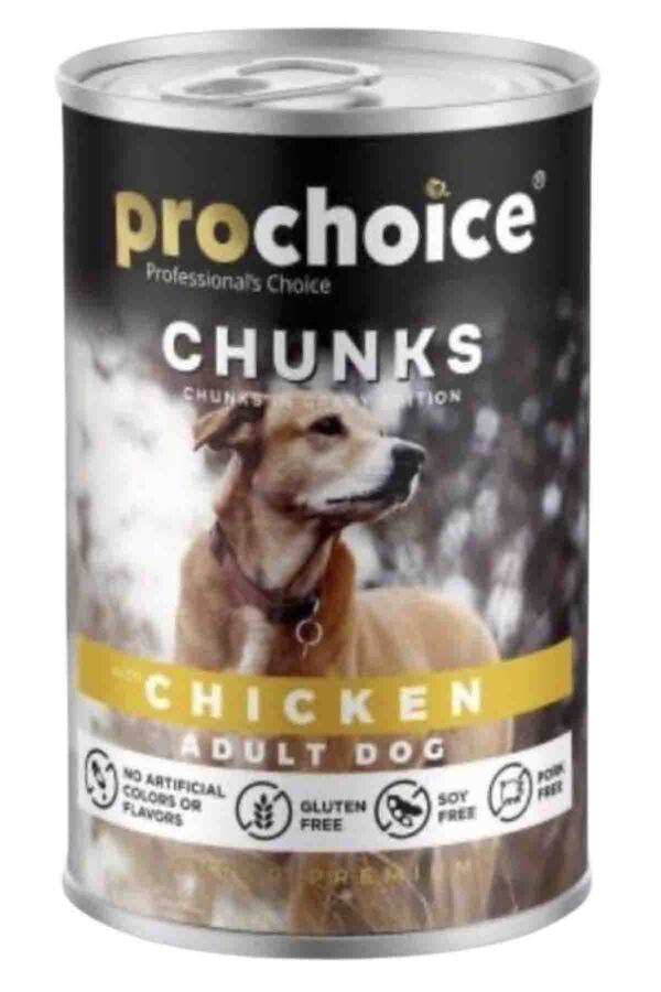 ProChoice Tavuk Parçalı Gravy Yetişkin Köpek Konserve Maması 400gr