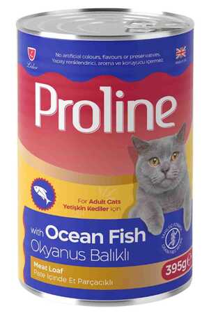 PRO LINE - Proline Okyanus Balıklı Yetişkin Kedi Konservesi 395gr