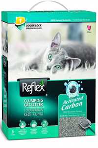 REFLEX - Reflex Box Active Carbon Gri Kedi Kumu 6lt