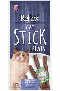 REFLEX - Reflex Stick Tavşan Etli Kedi Ödül Çubuğu 3x5gr