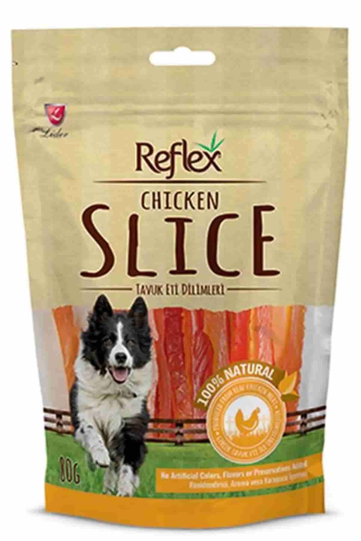 Reflex Tavuklu Yumuşak Dilimli Köpek Ödül Maması 80gr