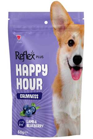 Reflex Happy Hour Sakinleşmeyi Destekleyici Köpek Ödül Maması 60gr - Thumbnail