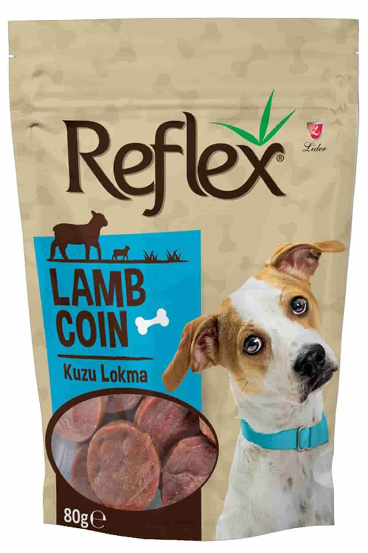 Reflex Kuzu Etli Pul Köpek Ödülü 80gr