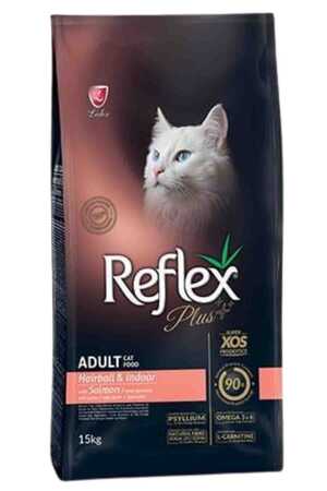 REFLEX - Reflex Plus Hairball Somonlu Yetişkin Kedi Maması 15kg