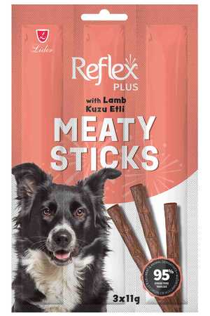 REFLEX - Reflex Plus Kuzulu Çubuk Yetişkin Köpek Ödül Maması 3lü