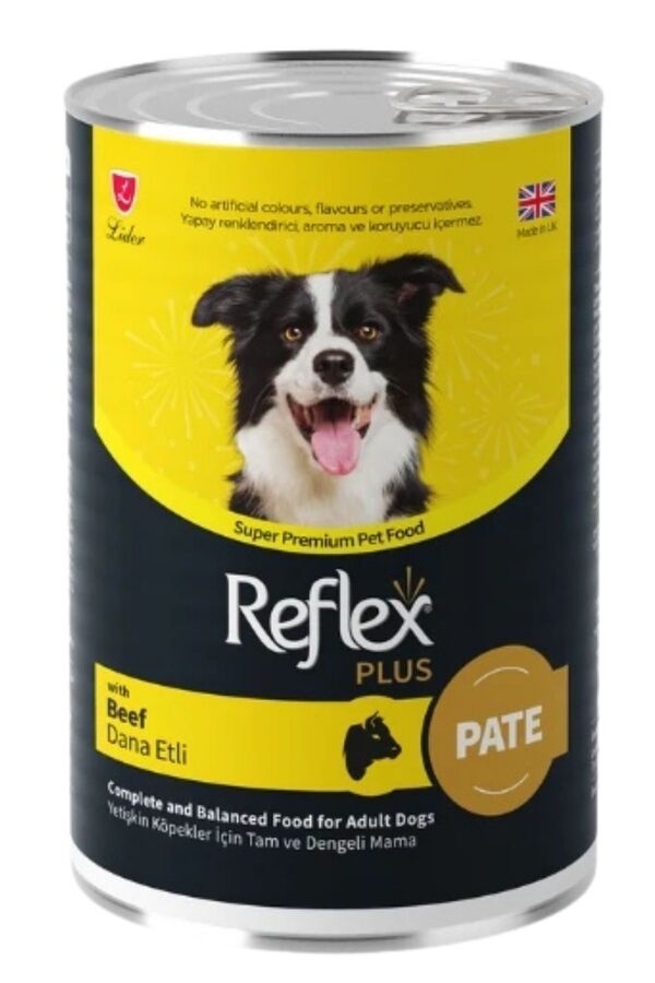 Reflex Plus Pate İçinde Dana Etli Yetişkin Köpek Konservesi 395gr