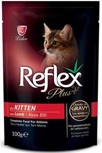 REFLEX - Reflex Plus Kuzu Etli Yavru Kedi Konservesi 100gr