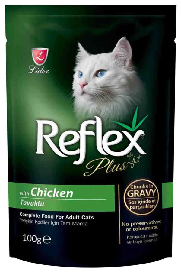 Reflex Plus Tavuklu Kedi Konservesi 100gr