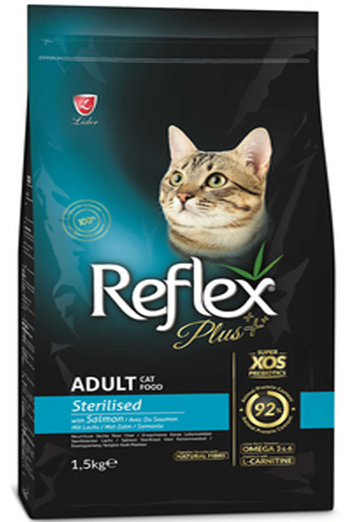 Reflex Plus Somonlu Kisirlastirilmis Yetiskin Kedi Mamasi 1 5kg Evinemama