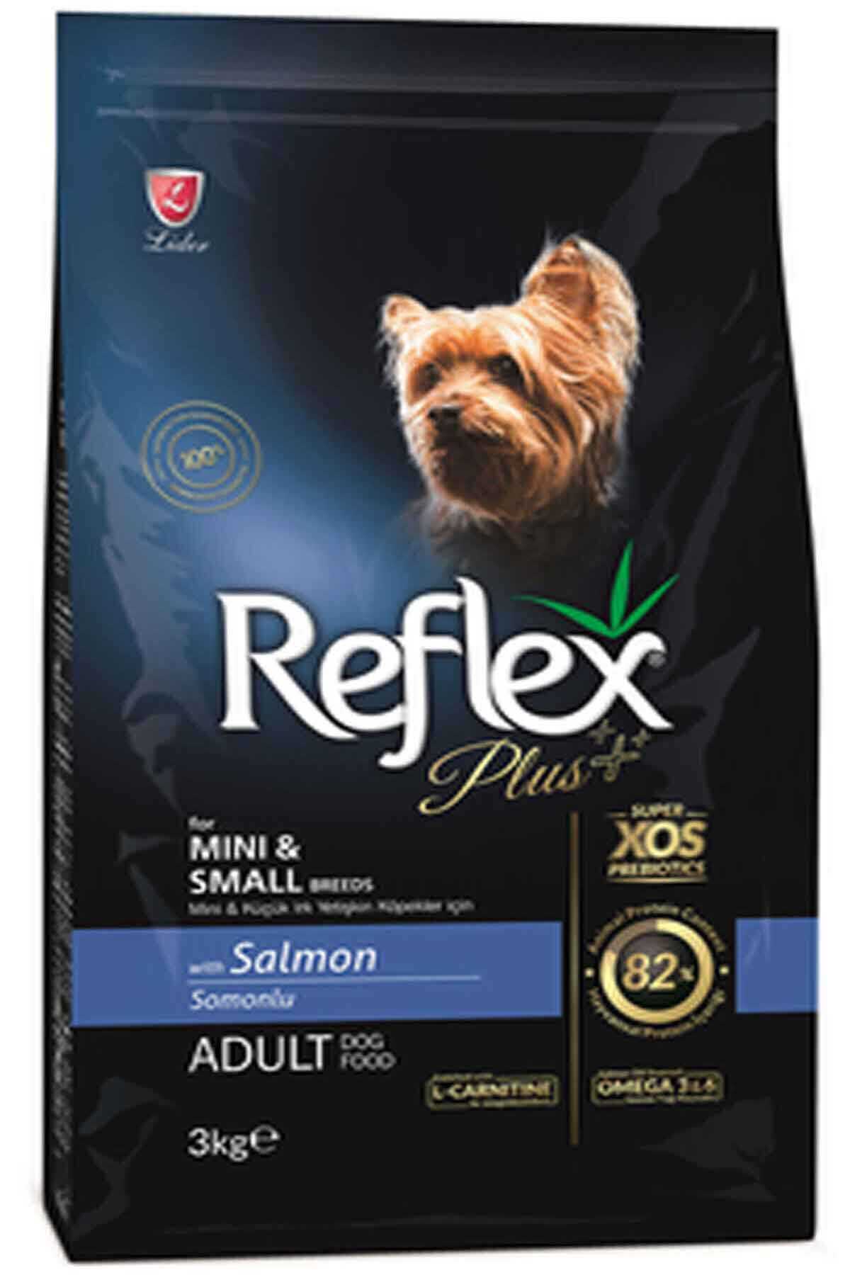 Reflex Plus Somonlu Küçük Irk Yetişkin Köpek Maması 3kg