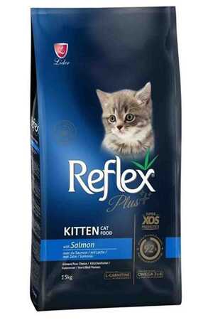 REFLEX - Reflex Plus Somonlu ve Pirinçli Yavru Kedi Maması 15kg