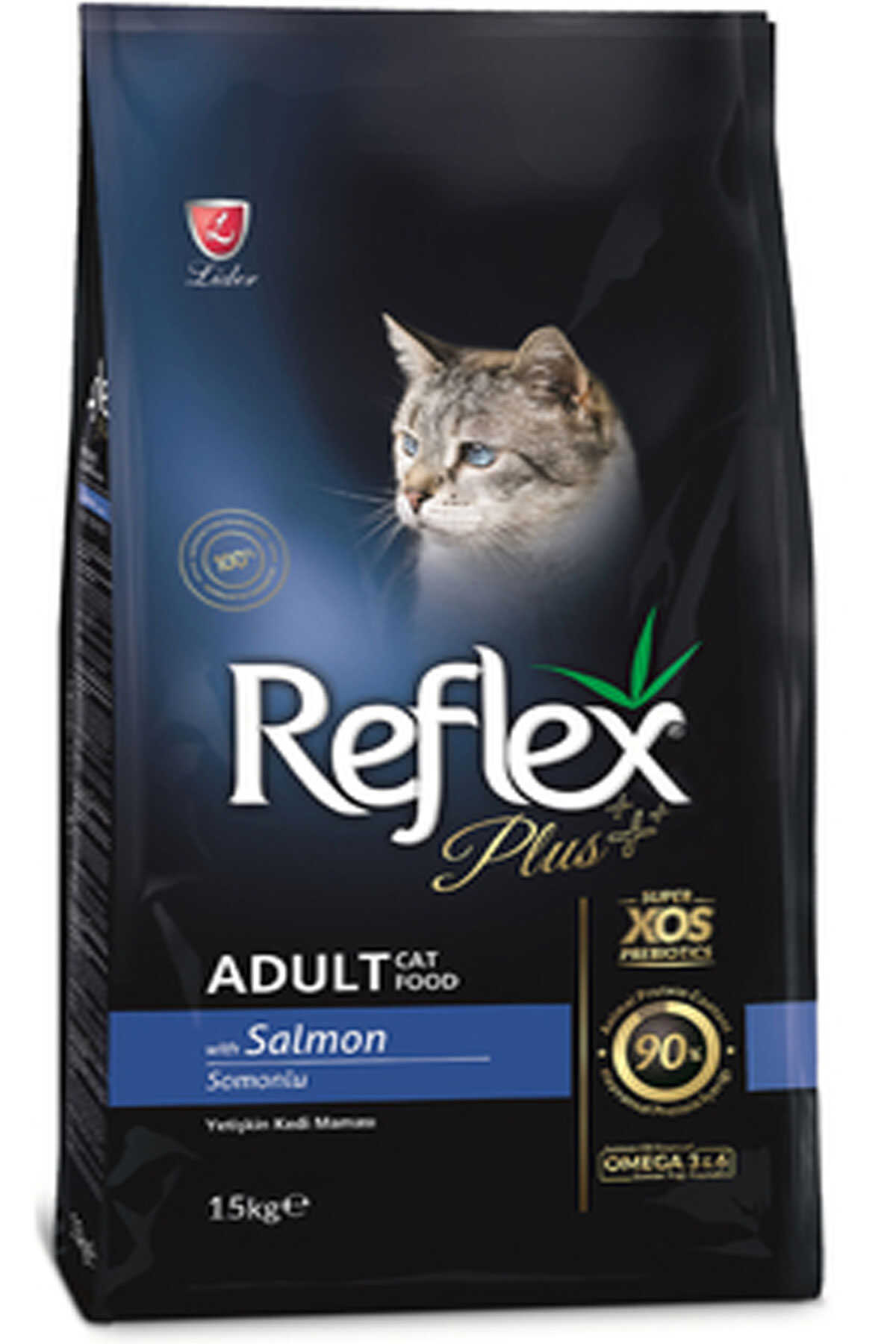 Reflex Plus Somonlu Yetişkin Kedi Maması 15kg