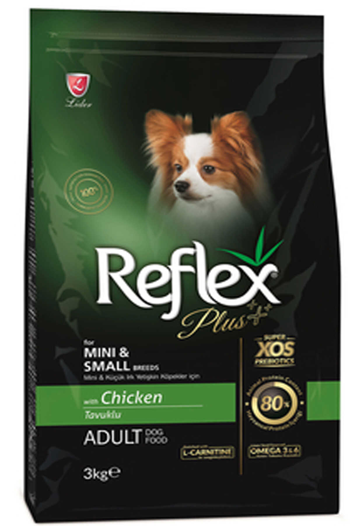 Reflex Plus Tavuklu Küçük Irk Yetişkin Köpek Maması 3kg