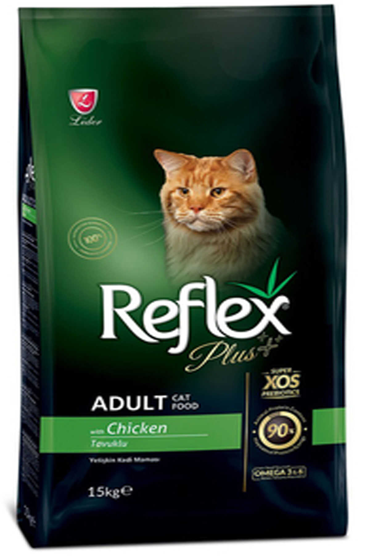 Reflex Plus Tavuklu Yetişkin Kedi Maması 15kg