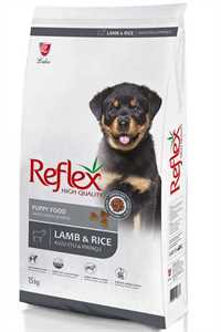 REFLEX - Reflex Puppy Kuzu Eti ve Pirinçli Yavru Köpek Maması 15kg