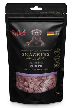 Reflex Snackies Manda Etli Küpler Köpek Ödül Maması 170gr - Thumbnail