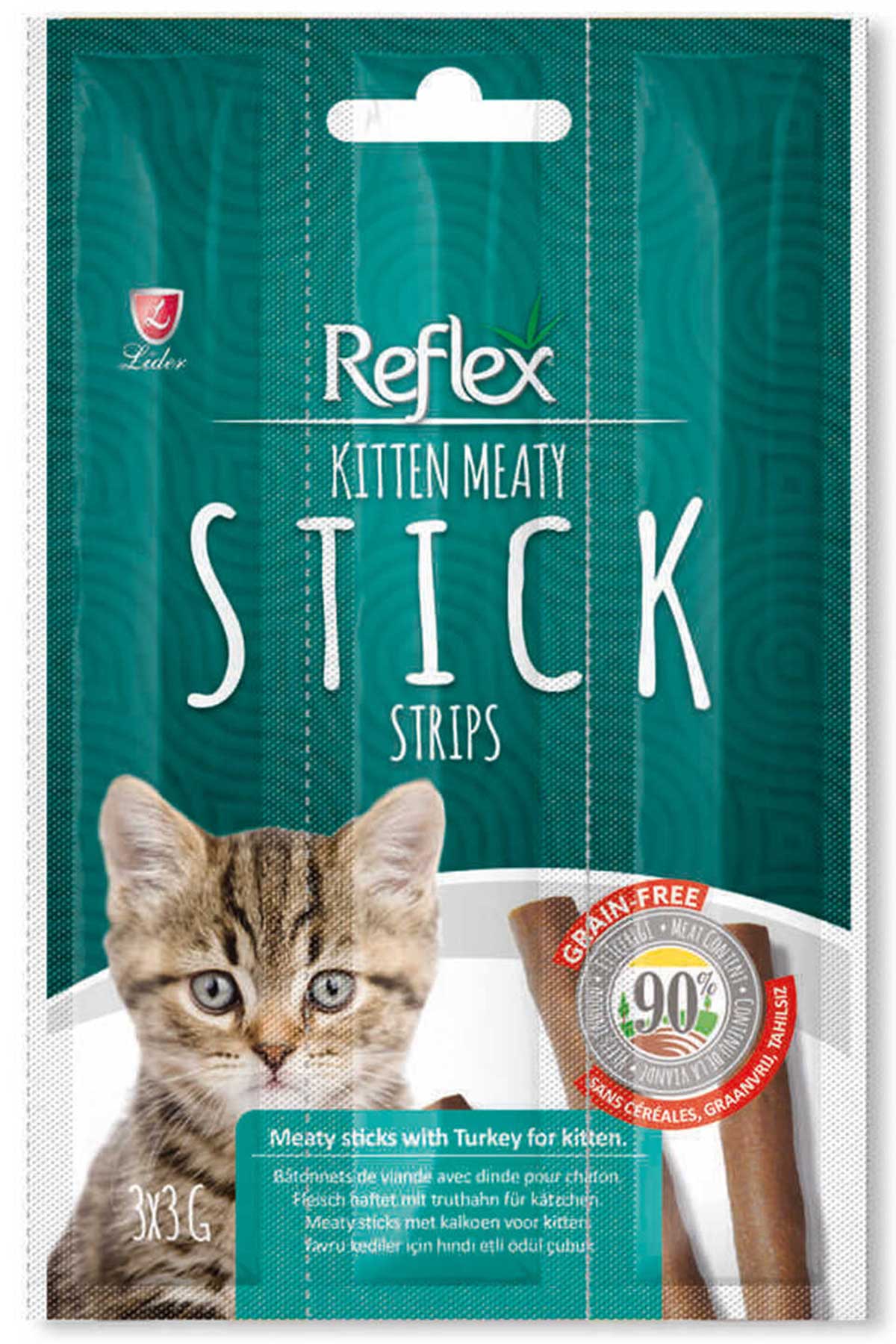 Reflex Stick Kitten Hindili Yavru Kedi Ödülü 3x5gr