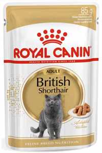 ROYAL CANIN - Royal Canin British Shorthair Yetişkin Kedi Konservesi 85gr
