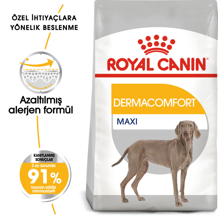 Royal Canin Dermacomfort Maxi Hassas Derili Büyük Irk Köpek Maması 10kg