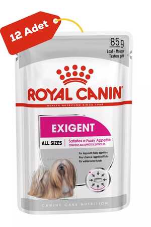 Royal Canin Exigent Seçici Köpek Konservesi 12x85gr (12li) - Thumbnail