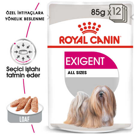 Royal Canin Exigent Seçici Köpek Konservesi 85gr - Thumbnail