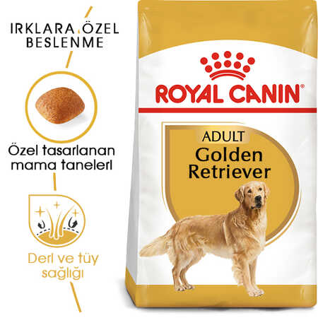 Royal Canin Golden Retriever Yetişkin Köpek Maması 12kg - Thumbnail