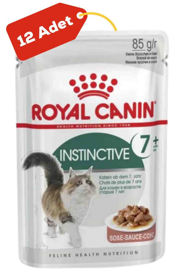 Royal Canin Instinctive +7 Yaşlı Kedi Konservesi 12x85gr 12li