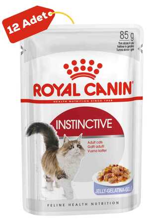 Royal Canin Instinctive Jöleli Kedi Konservesi 12x85gr 12li - Thumbnail