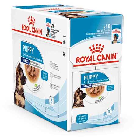 Royal Canin Büyük Irk Yavru Köpek Konservesi 10x140gr - Thumbnail