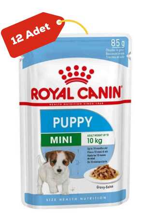 Royal Canin Mini Puppy Küçük Irk Yavru Köpek Konservesi 12x85gr 12li - Thumbnail