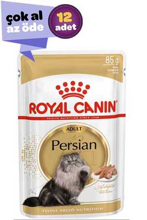 ROYAL CANIN - Royal Canin Persian İran Irkı Yetişkin Kedi Konservesi 12x85gr (12li)