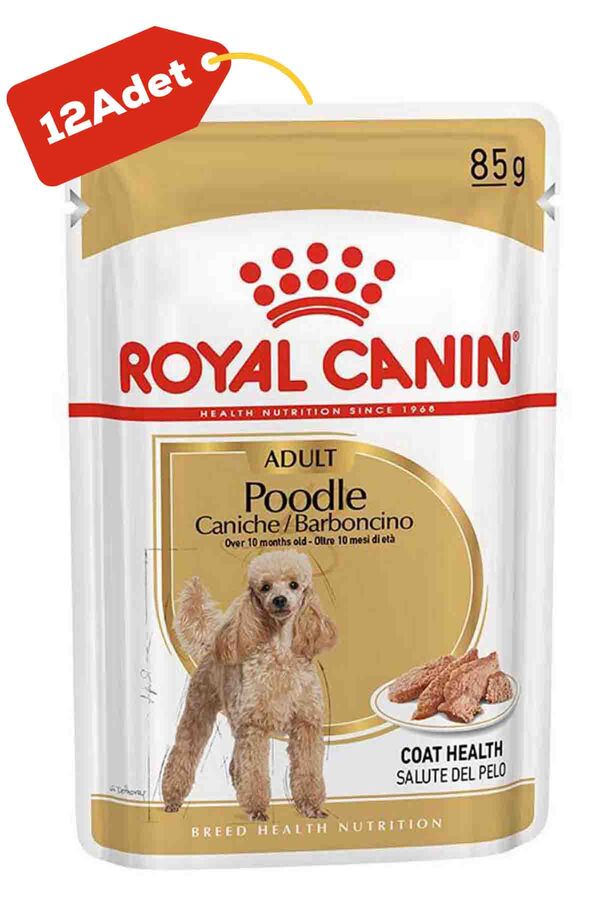 Royal Canin Pouch Poodle Irkı Yetişkin Köpek Konservesi 12x85gr 12li