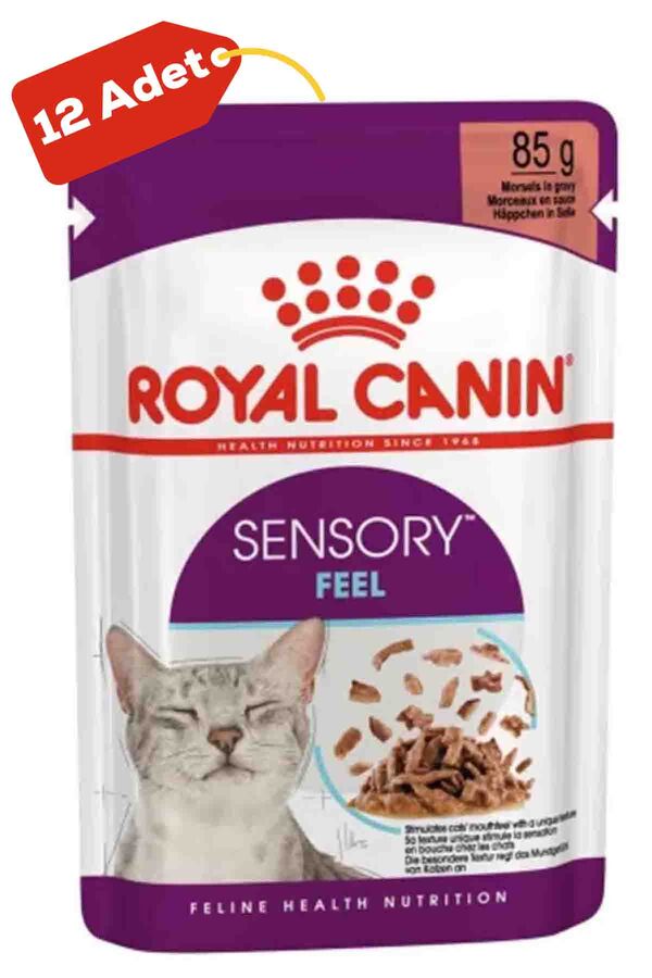 Royal Canin Sensory Feel Yetişkin Kedi Konservesi 12x 85gr 12li