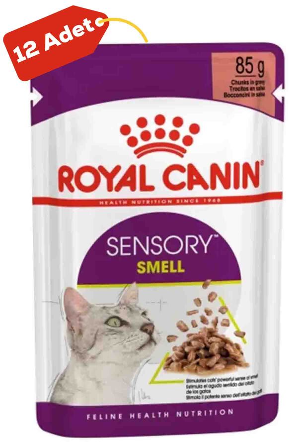 Royal Canin Sensory Smell Yetişkin Kedi Konservesi 12x85gr 12li