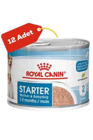 Royal Canin Starter Mousse Mother Babydog 12x195gr 12li - Thumbnail