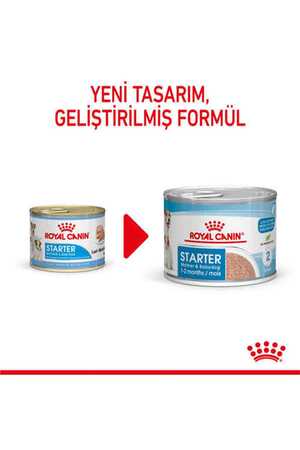 Royal Canin Starter Mousse Mother Babydog 12x195gr 12li - Thumbnail